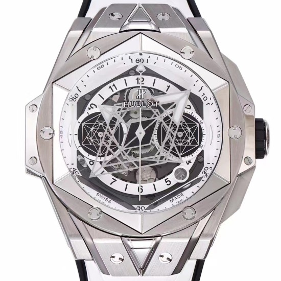 Hublot-Big Bang Sang Bleu TI/RU White/Num BBF A1240