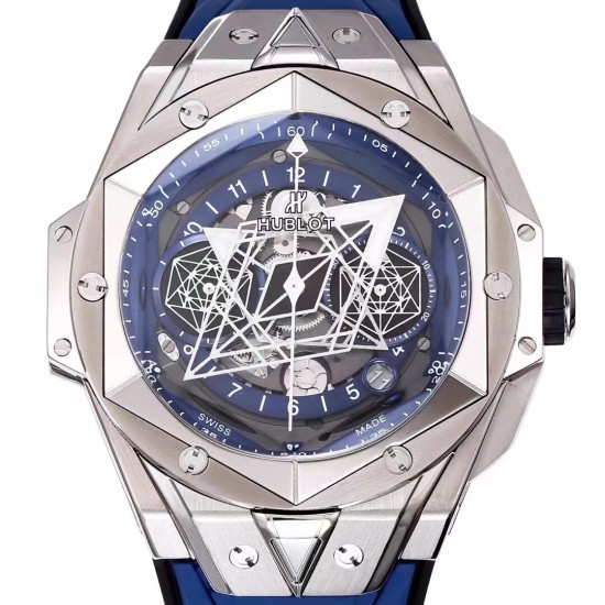 Hublot-Big Bang Sang Bleu TI/RU Blue/Num BBF A1240