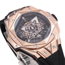 Hublot-Big Bang Sang Bleu RG/RU Black/Num BBF A1240