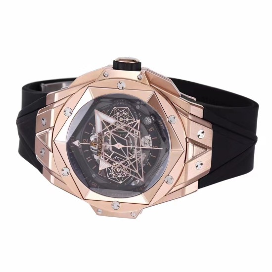 Hublot-Big Bang Sang Bleu RG/RU Black/Num BBF A1240