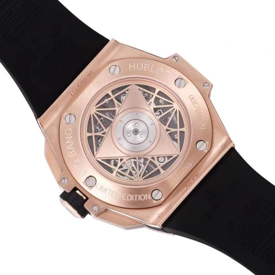 Hublot-Big Bang Sang Bleu RG/RU Black/Num BBF A1240