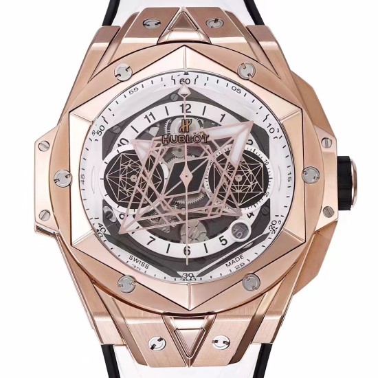 Hublot-Big Bang Sang Bleu RG/RU White/Num BBF A1240