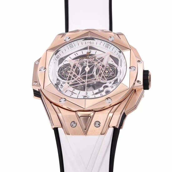 Hublot-Big Bang Sang Bleu RG/RU White/Num BBF A1240