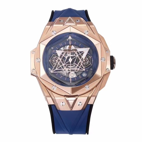 Hublot-Big Bang Sang Bleu RG/RU Blue/Num BBF A1240