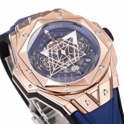 Hublot-Big Bang Sang Bleu RG/RU Blue/Num BBF A1240