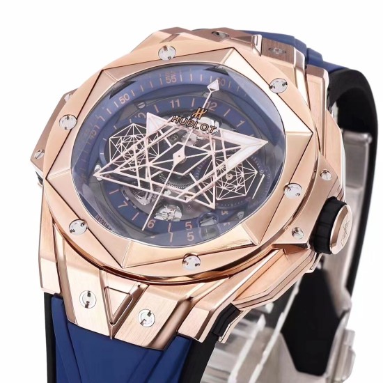 Hublot-Big Bang Sang Bleu RG/RU Blue/Num BBF A1240