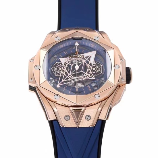 Hublot-Big Bang Sang Bleu RG/RU Blue/Num BBF A1240