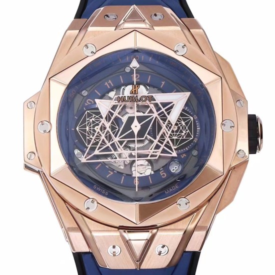 Hublot-Big Bang Sang Bleu RG/RU Blue/Num BBF A1240