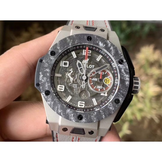 Hublot-Big Bang Ferrari F1 45mm Carbon/TI Limited Edition Grey/LE V6 HUB1288