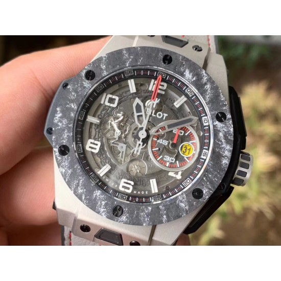 Hublot-Big Bang Ferrari F1 45mm Carbon/TI Limited Edition Grey/LE V6 HUB1288