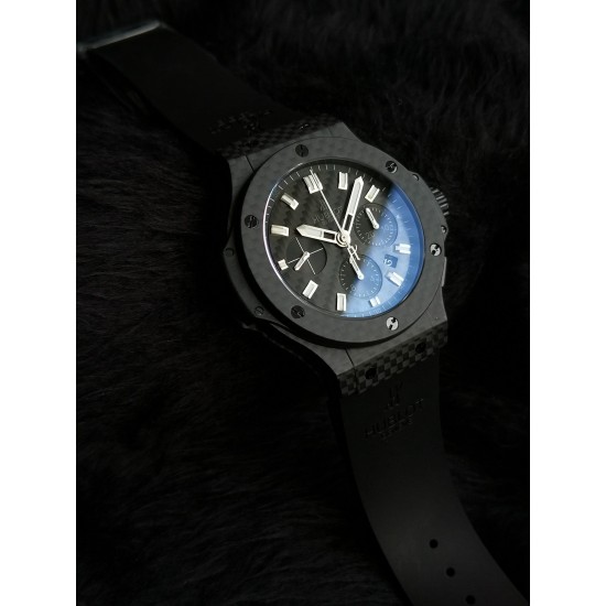 Hublot-Big Bang Evolution Carbon Fiber Chronograph 44mm Blk/RU V6 HUB4100