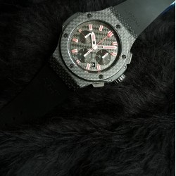 Hublot-Big Bang Evolution Carbon Fiber Chronograph 44mm Grey/RU V6 HUB4100