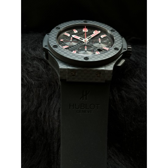 Hublot-Big Bang Evolution Carbon Fiber Chronograph 44mm Grey/RU V6 HUB4100
