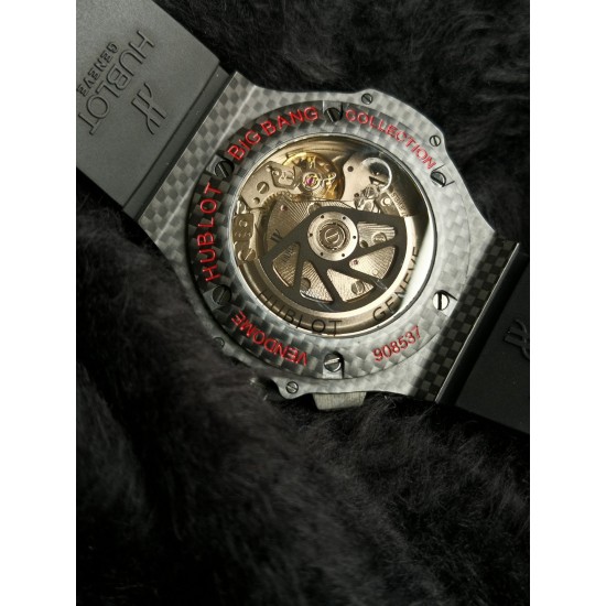 Hublot-Big Bang Evolution Carbon Fiber Chronograph 44mm Grey/RU V6 HUB4100