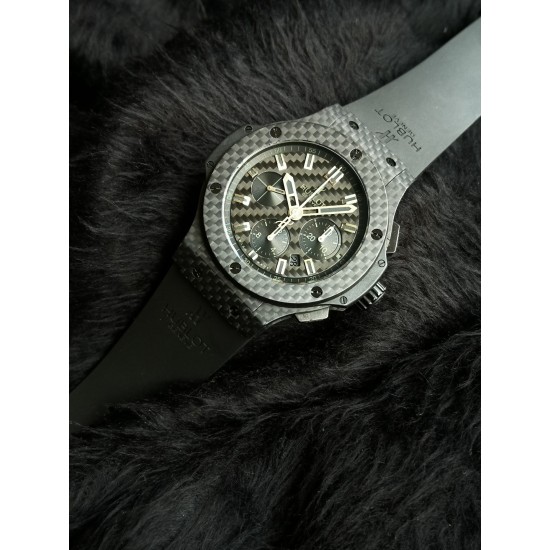 Hublot-Big Bang Evolution Carbon Fiber Chronograph 44mm Grey/RU V6 HUB4100