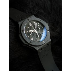 Hublot-Big Bang Evolution Carbon Fiber Chronograph 44mm Grey/RU V6 HUB4100