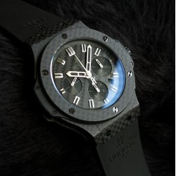 Hublot-Big Bang Evolution Carbon Fiber Chronograph 44mm Grey/RU V6 HUB4100