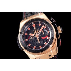 Hublot-Big Bang Ferrari F1 48mm Black/Red RG/LE V6 HUB4100