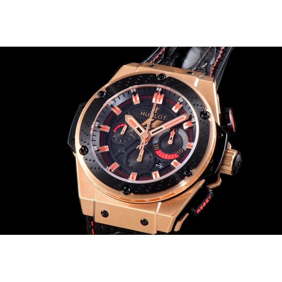Hublot-Big Bang Ferrari F1 48mm Black/Red RG/LE V6 HUB4100
