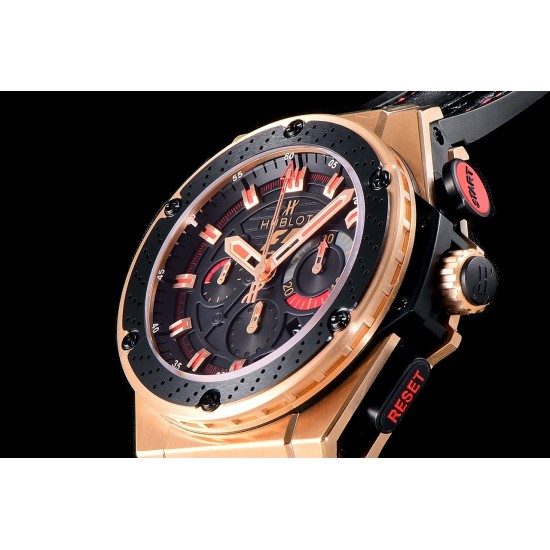 Hublot-Big Bang Ferrari F1 48mm Black/Red RG/LE V6 HUB4100