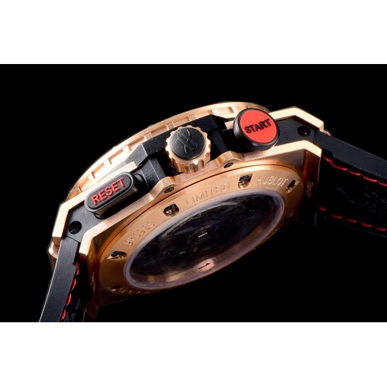 Hublot-Big Bang Ferrari F1 48mm Black/Red RG/LE V6 HUB4100