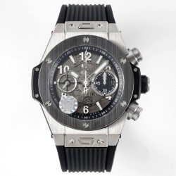 Hublot-Big Bang Unico 44mm Ceramic TI/RU Skeleton dial ZF HUB1280