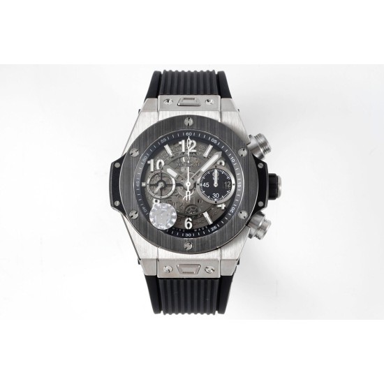 Hublot-Big Bang Unico 44mm Ceramic TI/RU Skeleton dial ZF HUB1280