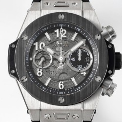 Hublot-Big Bang Unico 44mm Ceramic TI/RU Skeleton dial ZF HUB1280