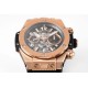 Hublot-Big Bang Unico 44mm RG/RU Skeleton Black Dial BBF HUB1280