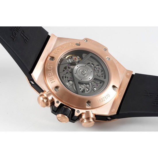 Hublot-Big Bang Unico 44mm RG/RU Skeleton Black Dial BBF HUB1280