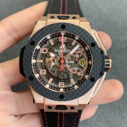 Hublot-Big Bang Ferrari F1 48mm Black/Red RG/LE V6 HUB4100