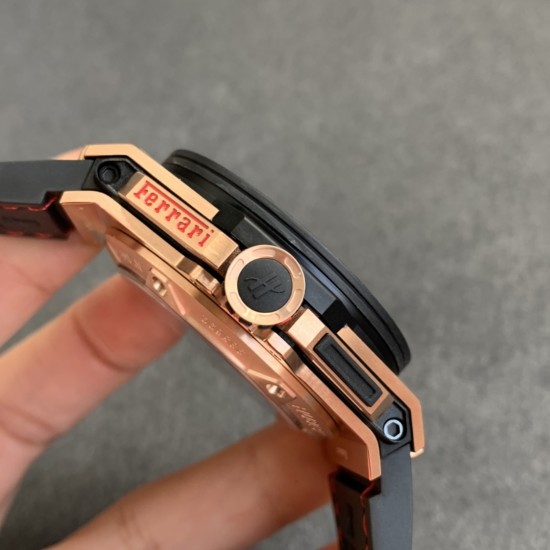 Hublot-Big Bang Ferrari F1 48mm Black/Red RG/LE V6 HUB4100