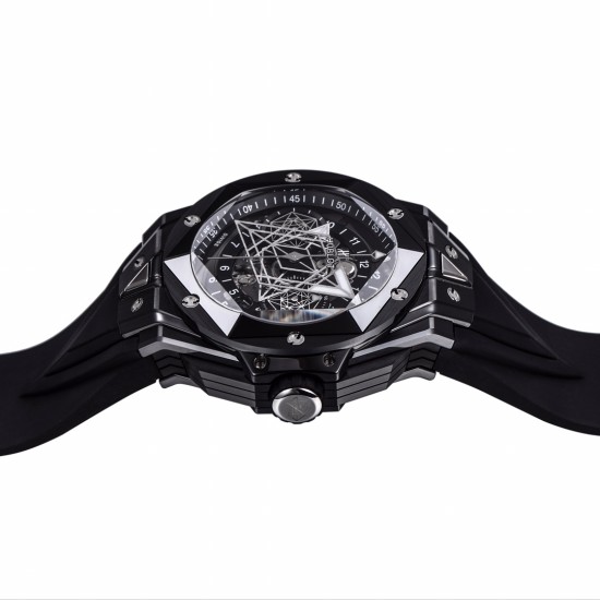 Hublot-Big Bang Sang Bleu Ceramic/RU Black/Num ZF A1240