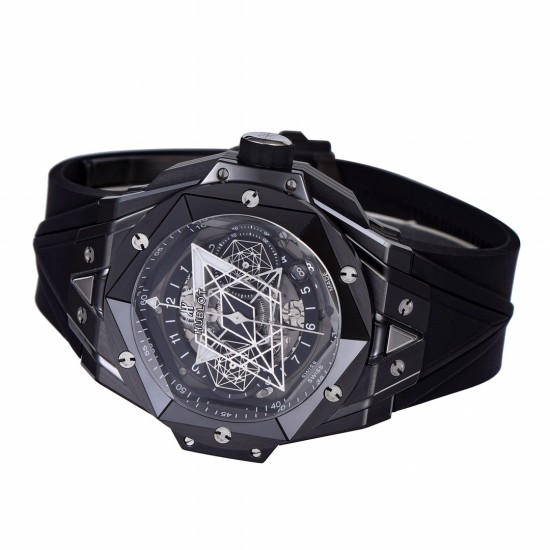 Hublot-Big Bang Sang Bleu Ceramic/RU Black/Num ZF A1240