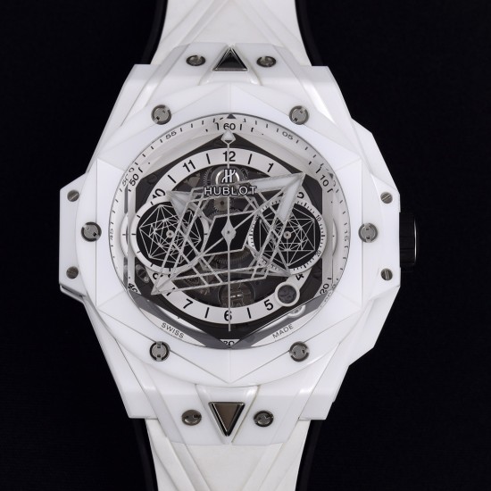 Hublot-Big Bang Sang Bleu Ceramic/RU White/Num ZF A1240