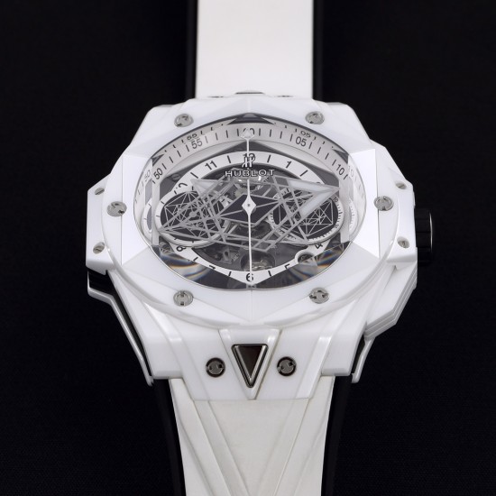 Hublot-Big Bang Sang Bleu Ceramic/RU White/Num ZF A1240