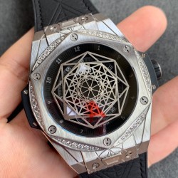 Hublot-Big Bang Sang Bleu Limited Diams PVD/LE Black HBF HUB1213