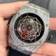 Hublot-Big Bang Sang Bleu Limited Diams PVD/LE Black HBF HUB1213