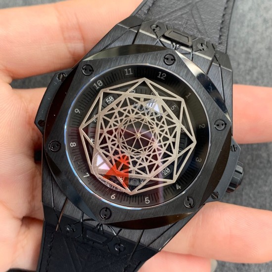 Hublot-Big Bang Sang Bleu Limited PVD/LE Black HBF HUB1213