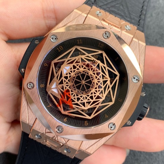 Hublot-Big Bang Sang Bleu Limited PVD/LE Black HBF HUB1213