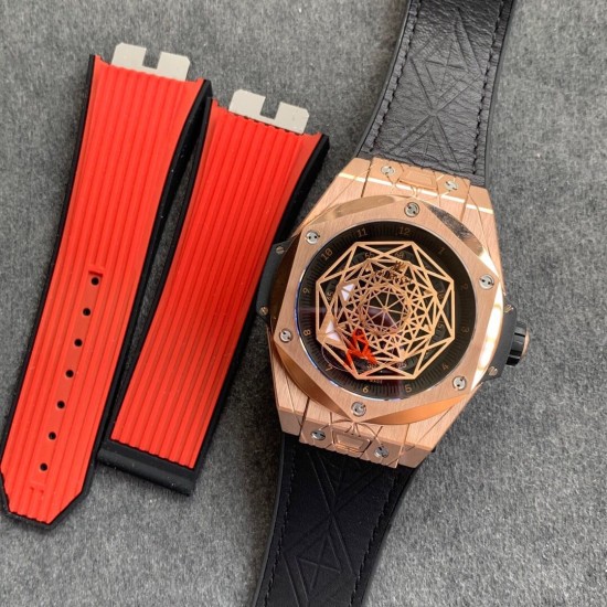 Hublot-Big Bang Sang Bleu Limited PVD/LE Black HBF HUB1213