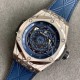 Hublot-Big Bang Sang Bleu TI/RU Blue/Num WWF A1240