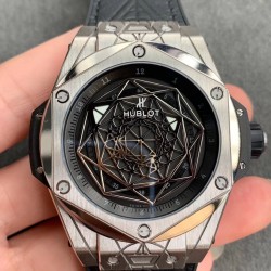 Hublot-Big Bang Sang Bleu TI/RU Black/Num WWF A1240