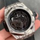 Hublot-Big Bang Sang Bleu TI/RU Black/Num WWF A1240