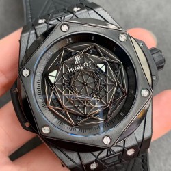 Hublot-Big Bang Sang Bleu TI/RU PVD Black/Num WWF A1240