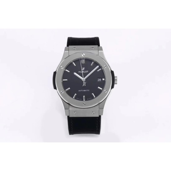 Hublot-Classic Fusion Bang 45mm TI/LE/RU Black WWF A2892 Mod