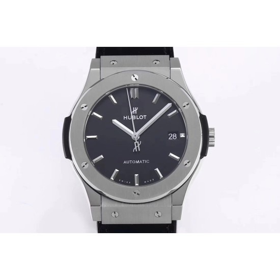 Hublot-Classic Fusion Bang 45mm TI/LE/RU Black WWF A2892 Mod