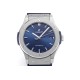 Hublot-Classic Fusion Bang 45mm TI/LE/RU Blue WWF A2892 Mod