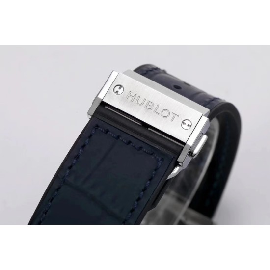 Hublot-Classic Fusion Bang 45mm TI/LE/RU Blue WWF A2892 Mod