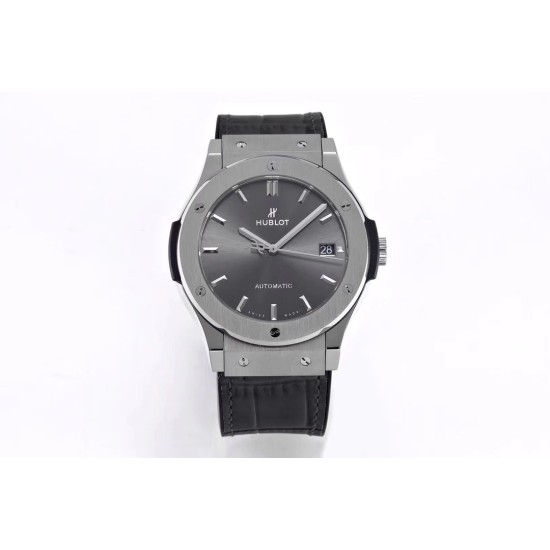 Hublot-Classic Fusion Bang 45mm TI/LE/RU Grey WWF A2892 Mod